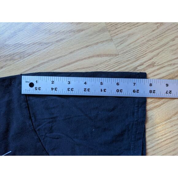 Mens Star Wars Mad Engine X Wing T Shirt Size L Solid Black Graphic - Picture 7 of 7